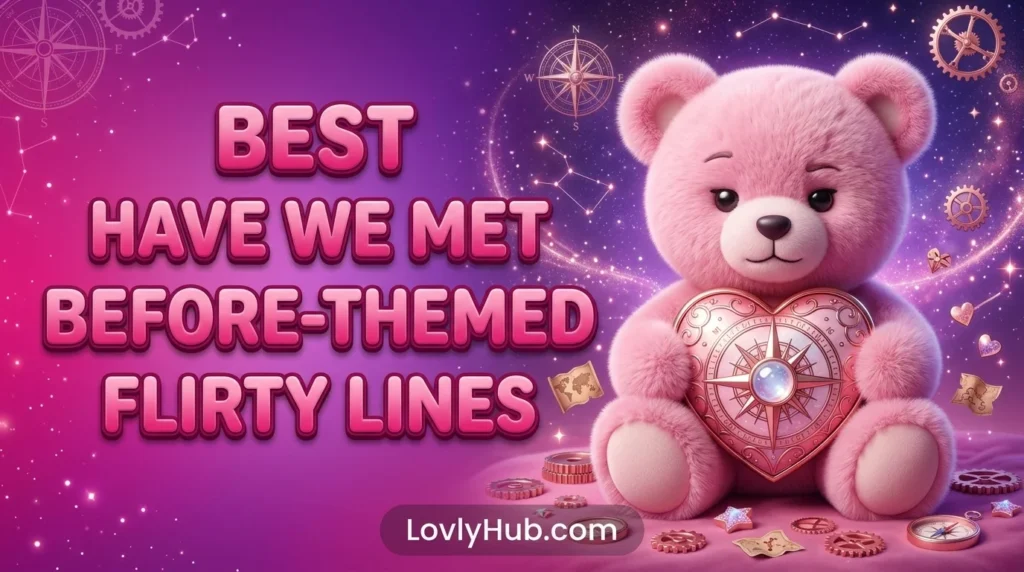Best Have We Met Before-Themed Flirty Lines