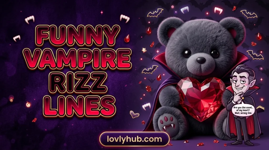 Funny Vampire Rizz Lines