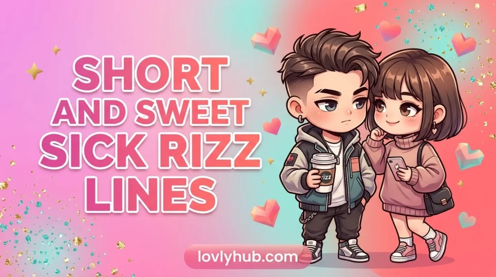Short and Sweet Sick Rizz Lines