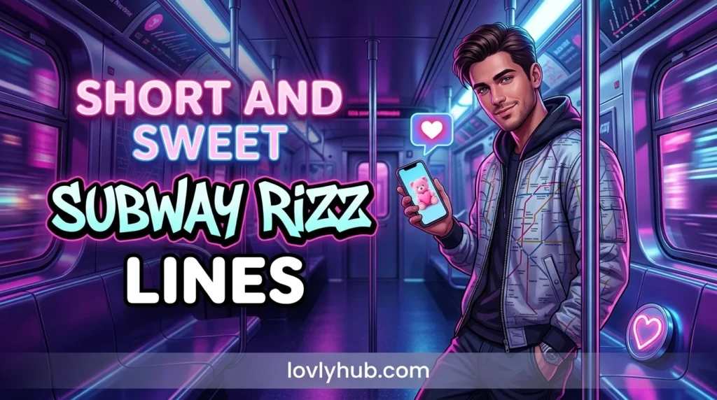 Short and Sweet Subway Rizz Lines