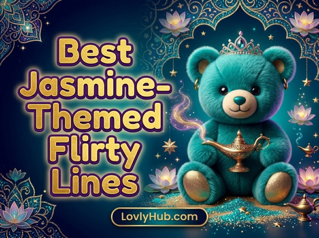 Best Jasmine-Themed Flirty Lines