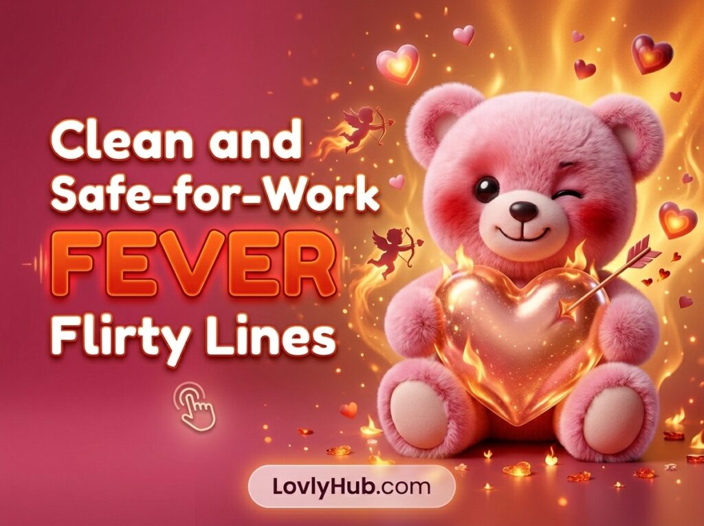 Clean and Safe-for-Work Fever Flirty Lines