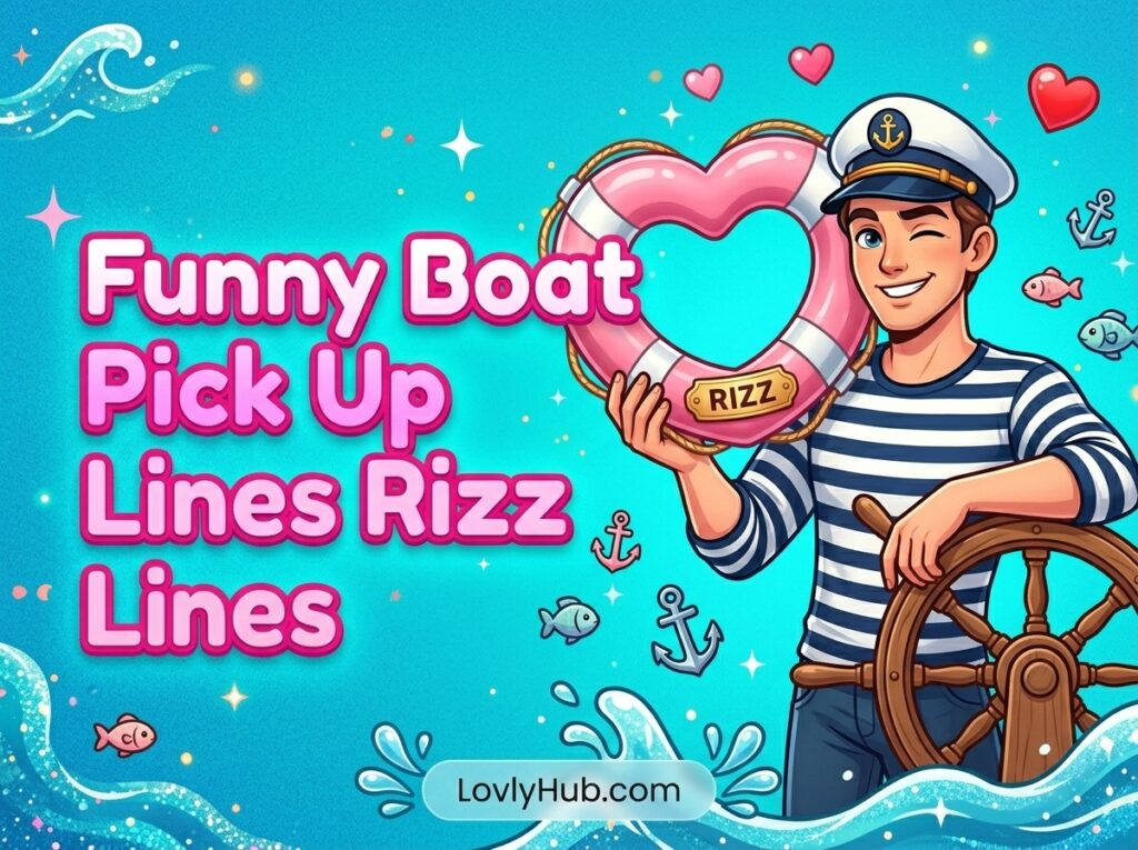Funny Boat Pick Up Lines Rizz Lines