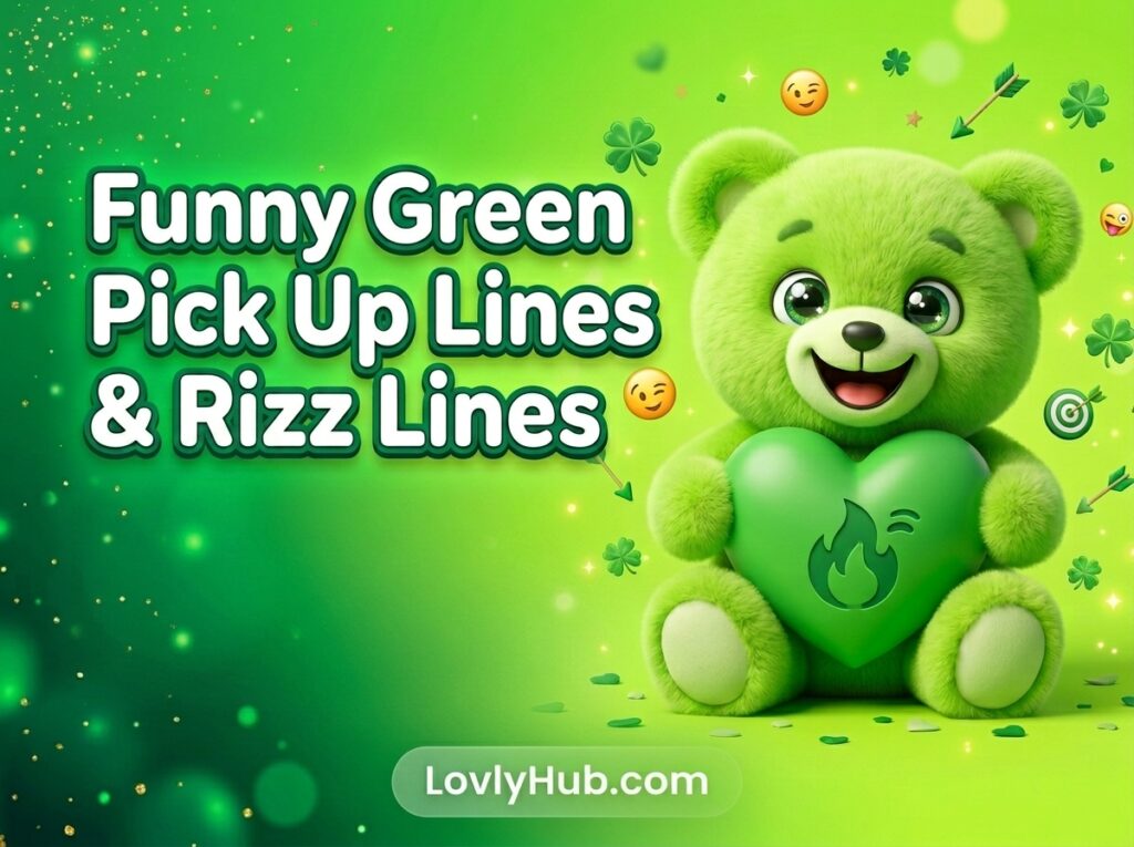 Funny Green Pick Up Lines Rizz Lines