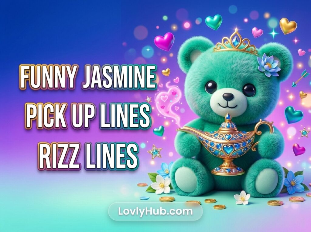 Funny Jasmine Pick Up Lines Rizz Lines