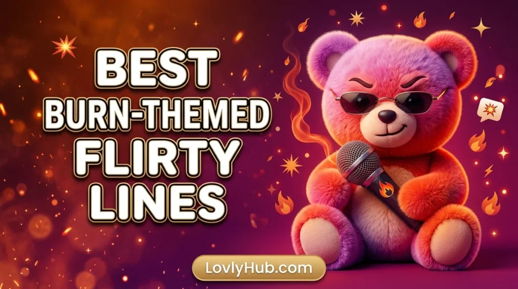 Best Burn-Themed Flirty Lines