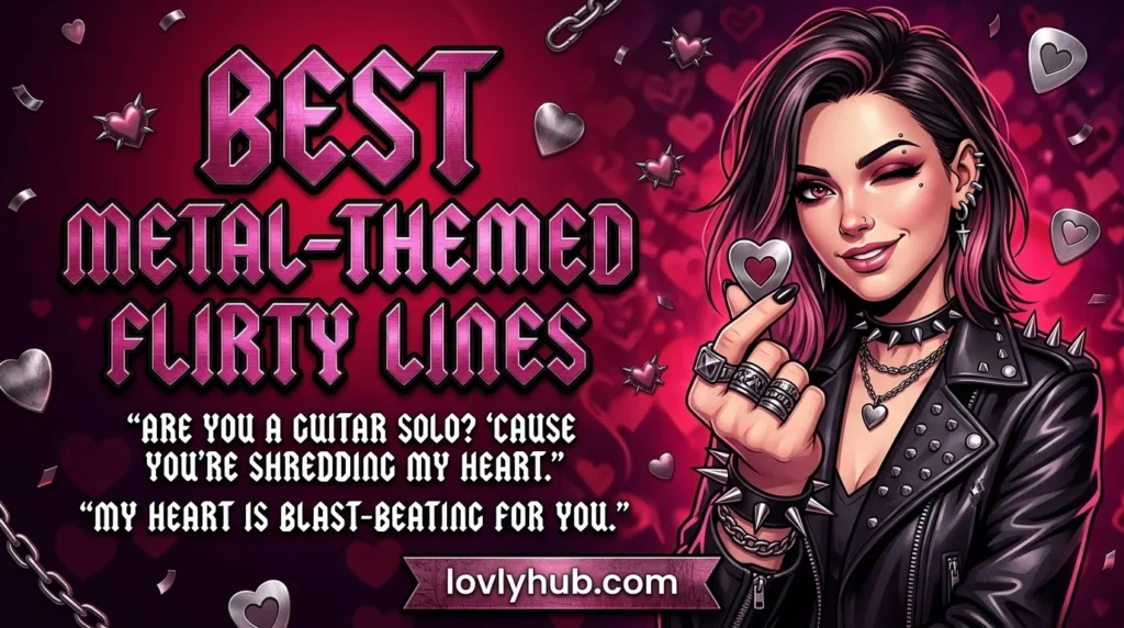 Best Metal-Themed Flirty Lines