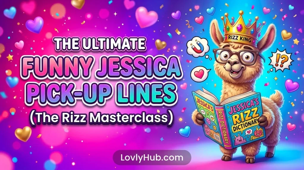 Funny Jessica Pick-Up Lines Rizz Lines