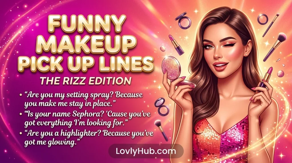 Funny Makeup Pick Up Lines Rizz