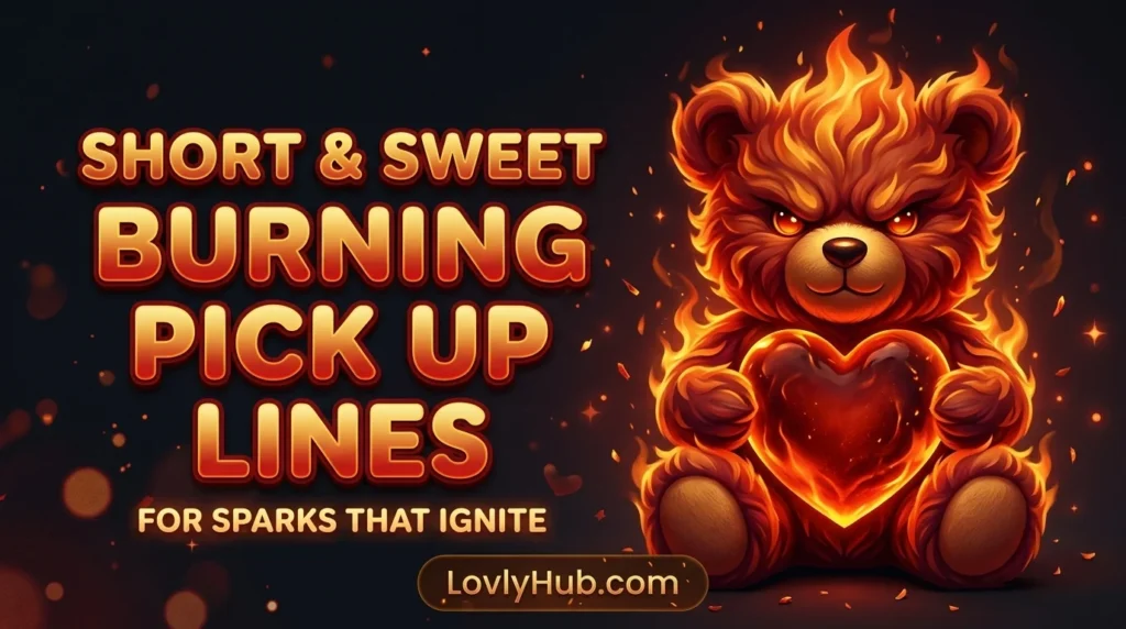 Short and Sweet Burn Pick Up Lines
