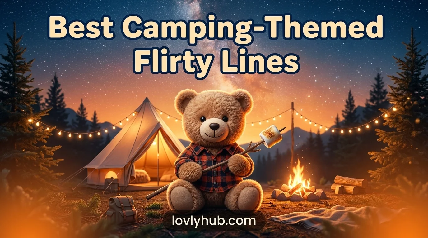 Best Camping-Themed Flirty Lines