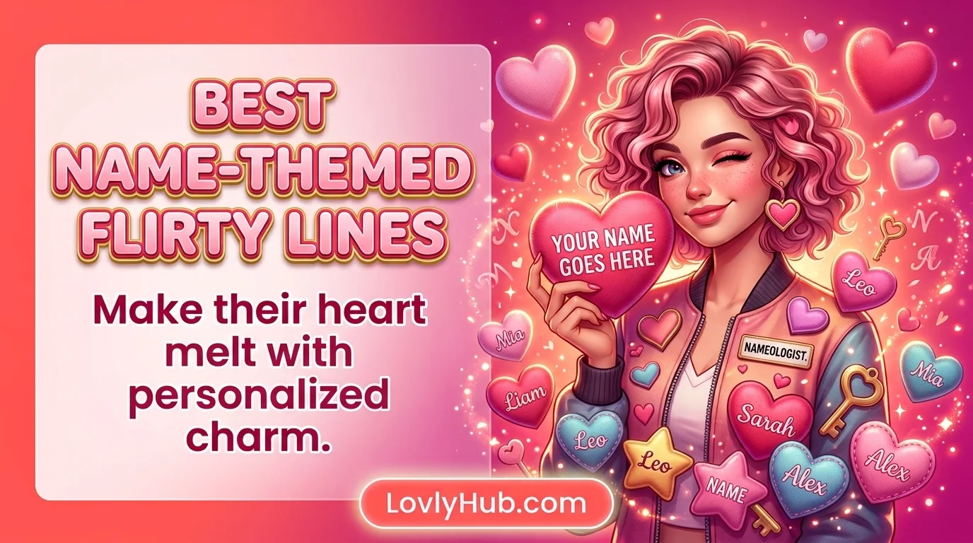 Best Name-Themed Flirty Lines