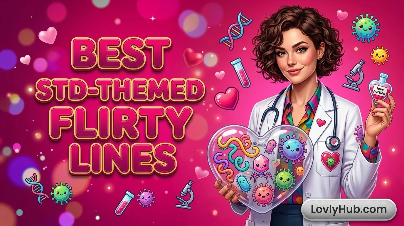 Best STD-Themed Flirty Lines 