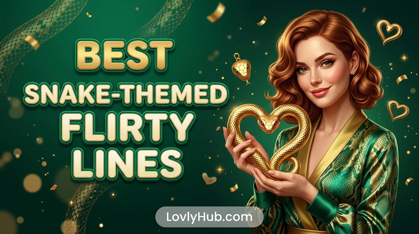 Best Snake-Themed Flirty Lines