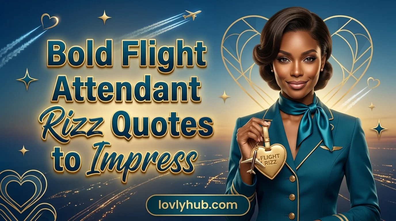 Bold Flight Attendant Rizz Quotes to Impress