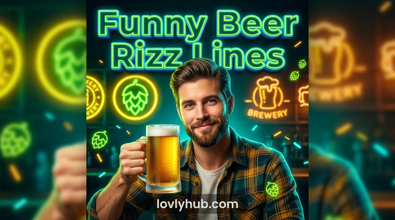 Funny Beer Rizz Lines
