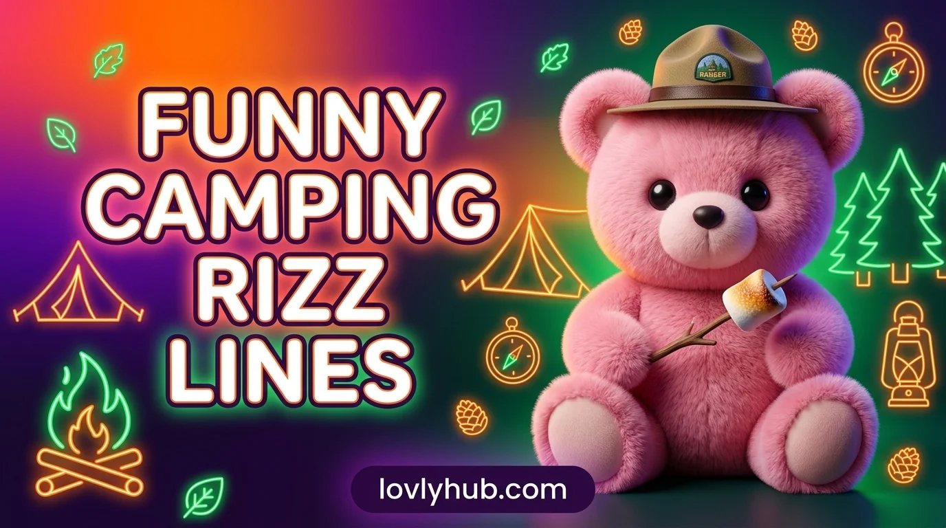 Funny Camping Rizz Lines