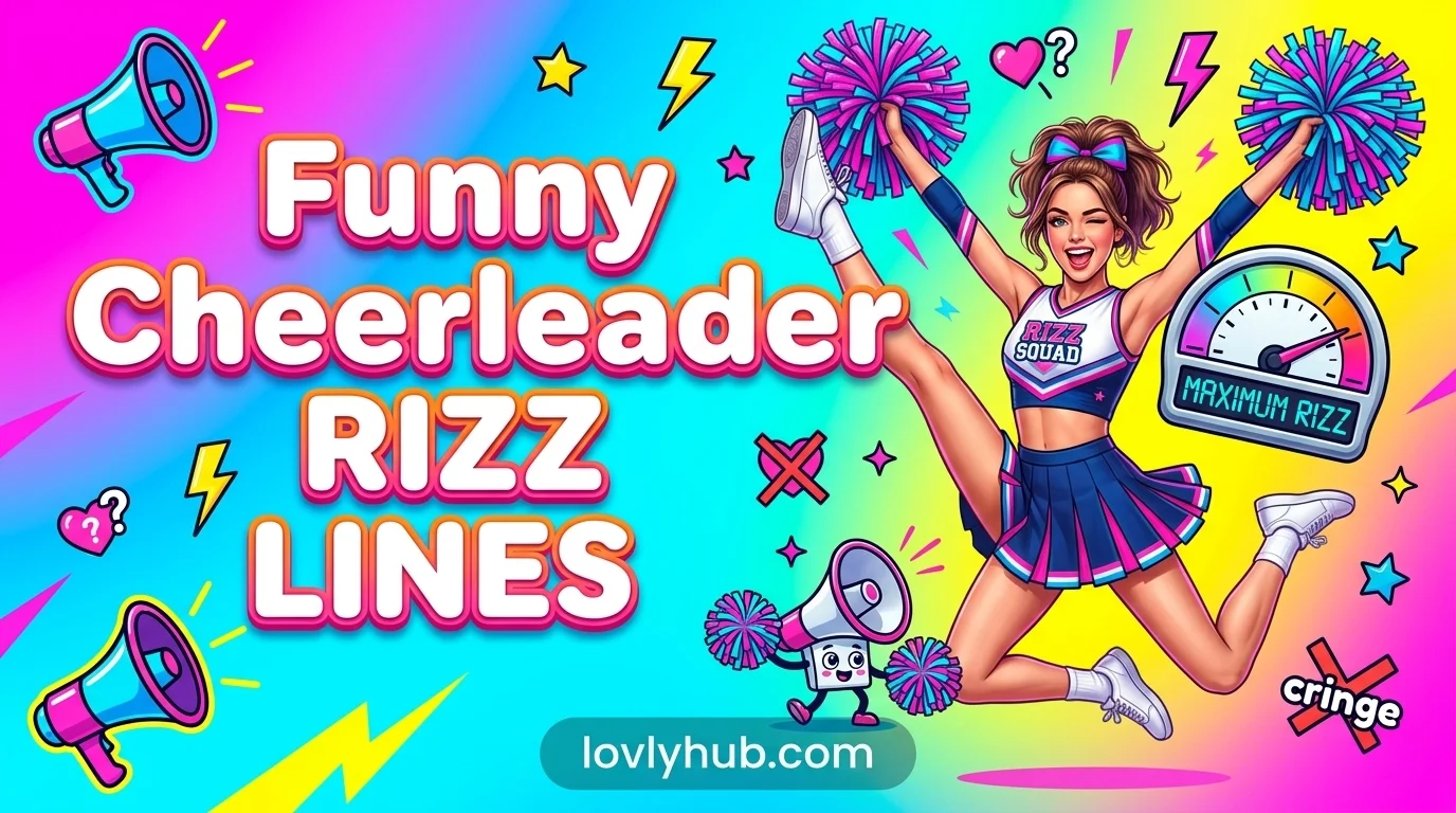 Funny Cheerleader Rizz Lines