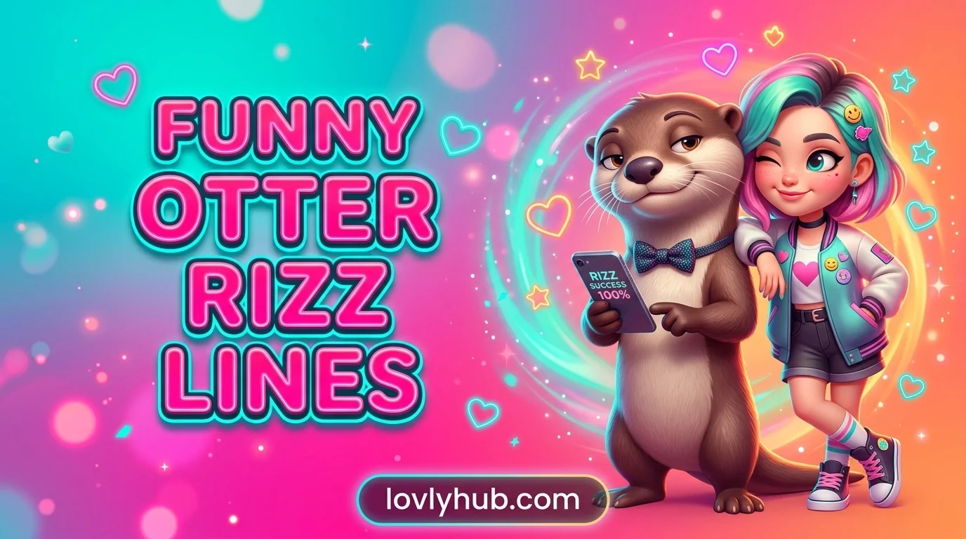 Funny Otter Rizz Lines