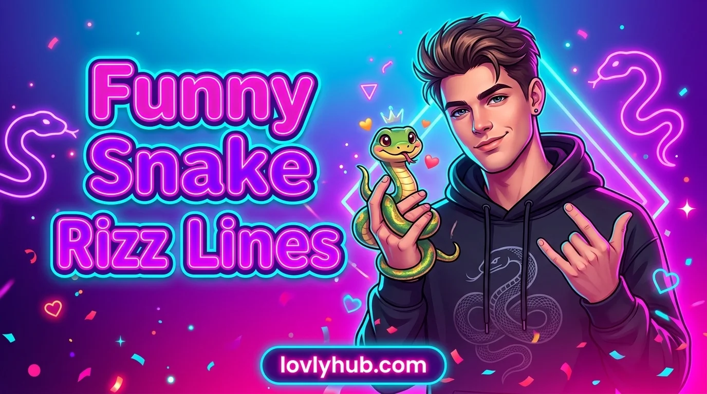 Funny Snake Rizz Lines
