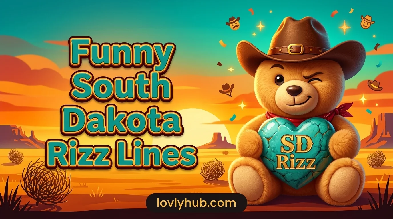 Funny South Dakota Rizz Lines