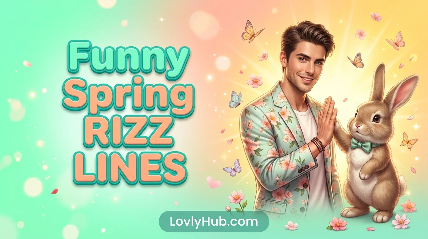 Funny Spring Rizz Lines