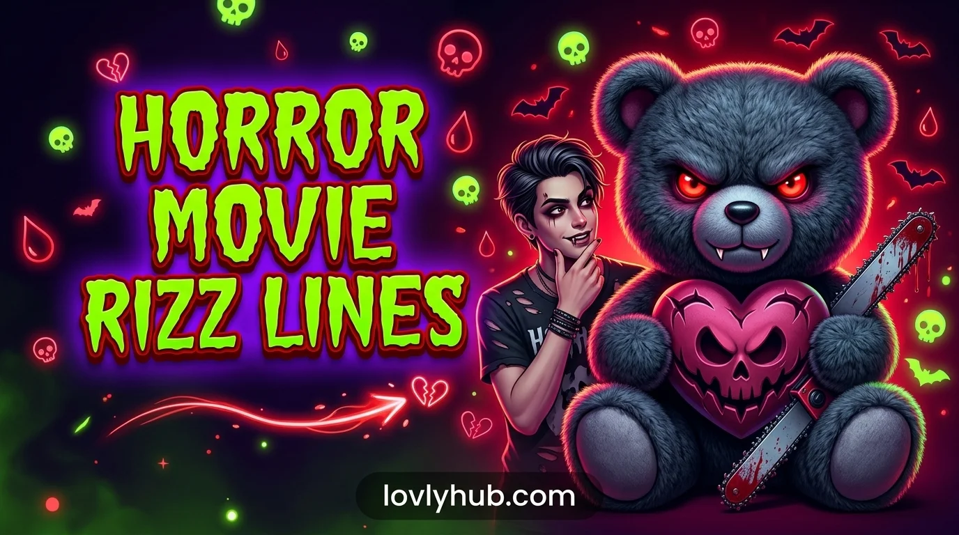 Horror Movie Rizz Lines