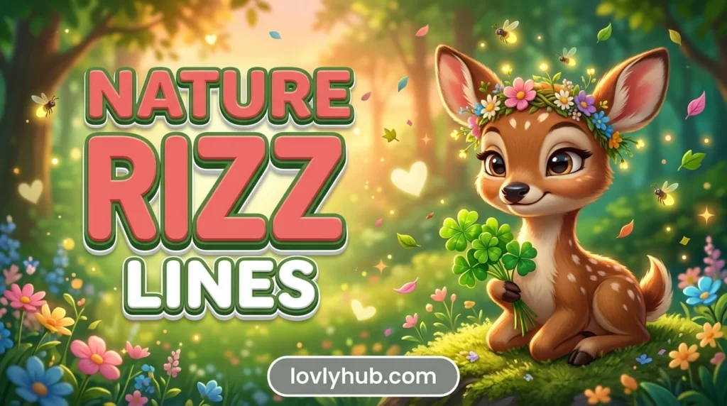 Nature Rizz Lines