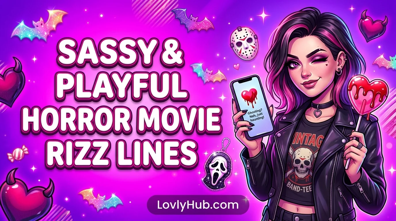 Sassy & Playful Horror Movie Rizz Lines