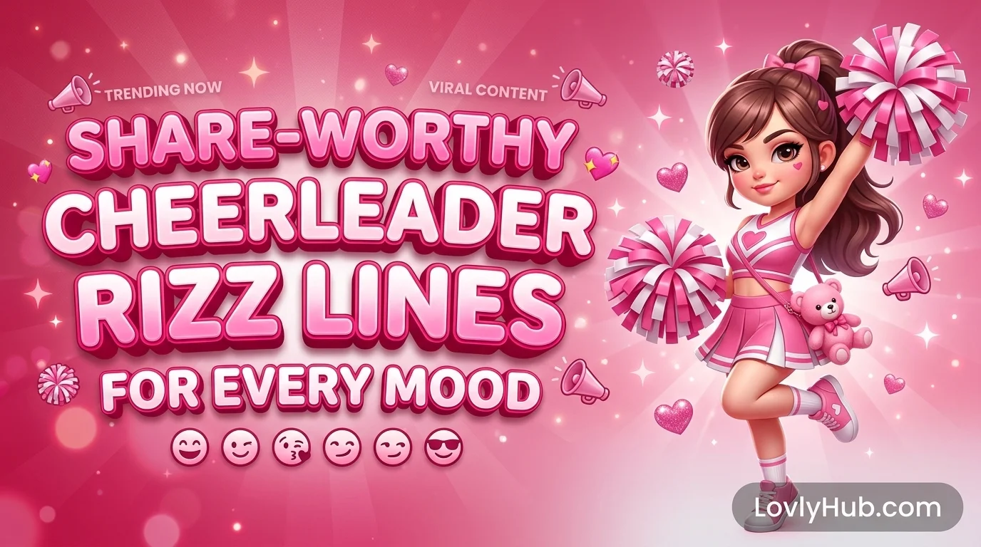 Share-Worthy Cheerleader Rizz Lines for Every Mood