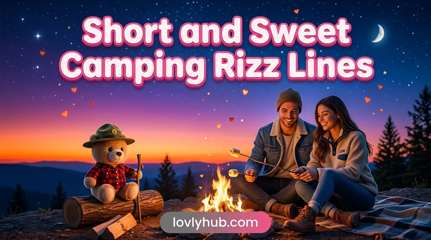 Short and Sweet Camping Rizz Lines