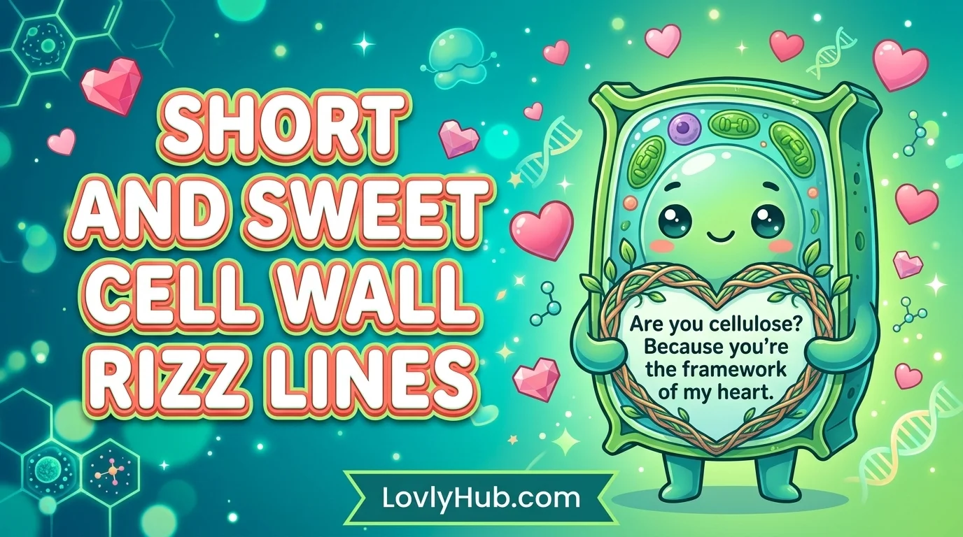 Short and Sweet Cell Wall Rizz Lines