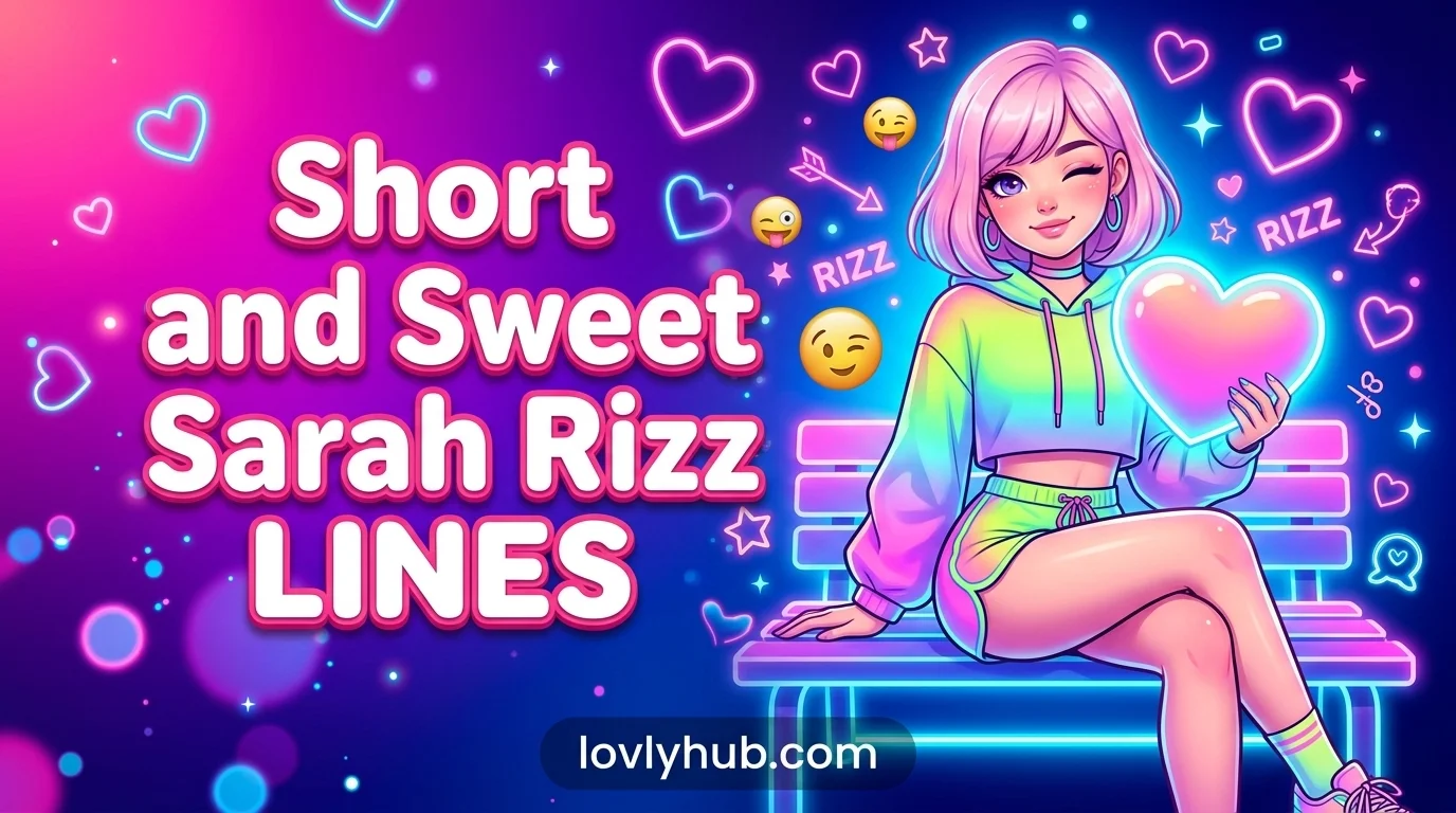 Short and Sweet Sarah Rizz Lines