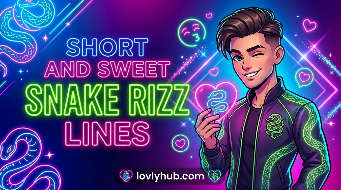 Short and Sweet Snake Rizz Lines
