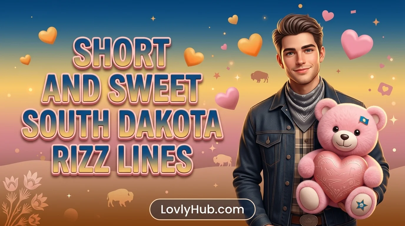 Short and Sweet South Dakota Rizz Lines