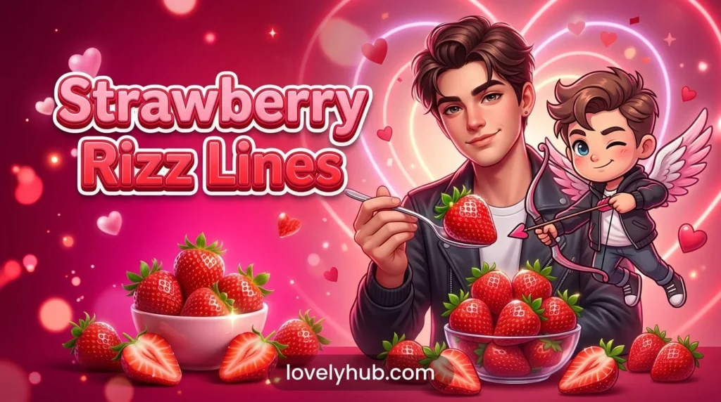 Strawberry Rizz Lines