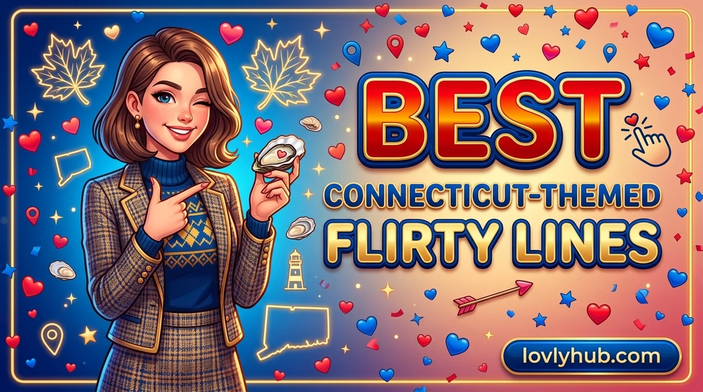 Best Connecticut-Themed Flirty Lines