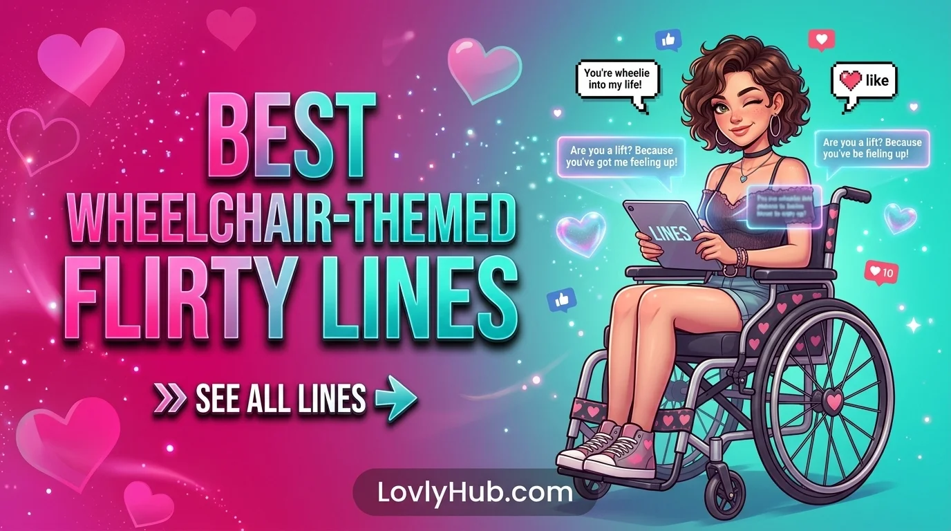 Best Wheelchair-Themed Flirty Lines