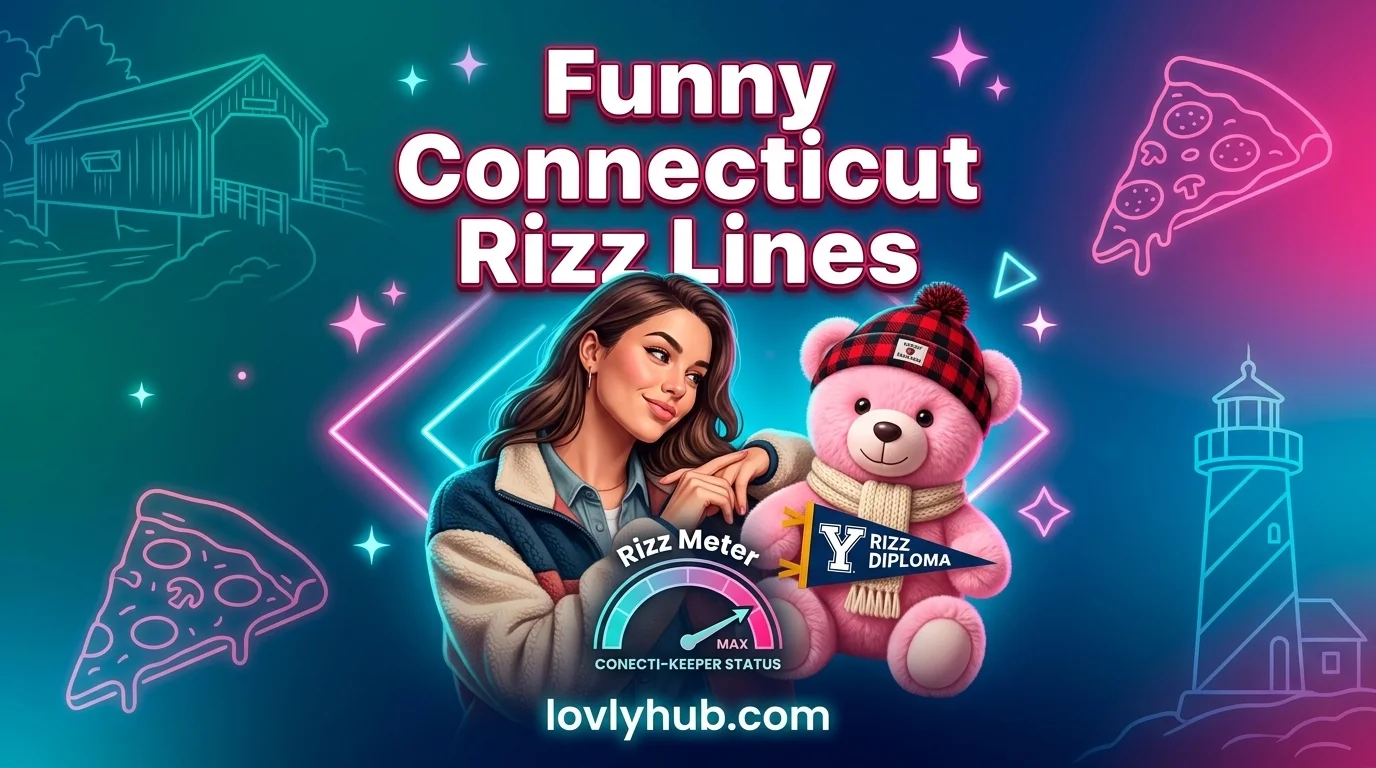 Funny Connecticut Rizz Lines