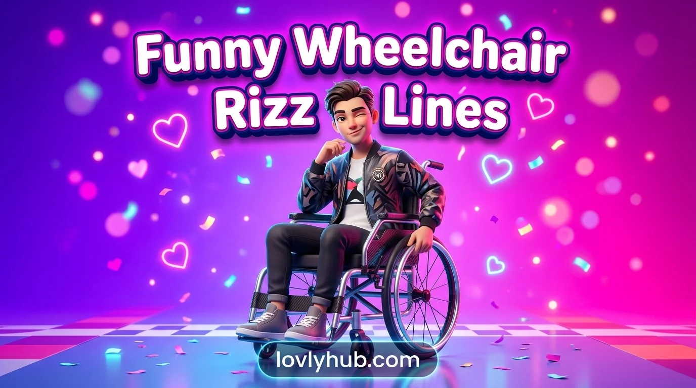 Funny Wheelchair Rizz Lines