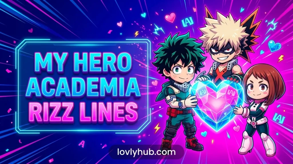 My Hero Academia Rizz Lines
