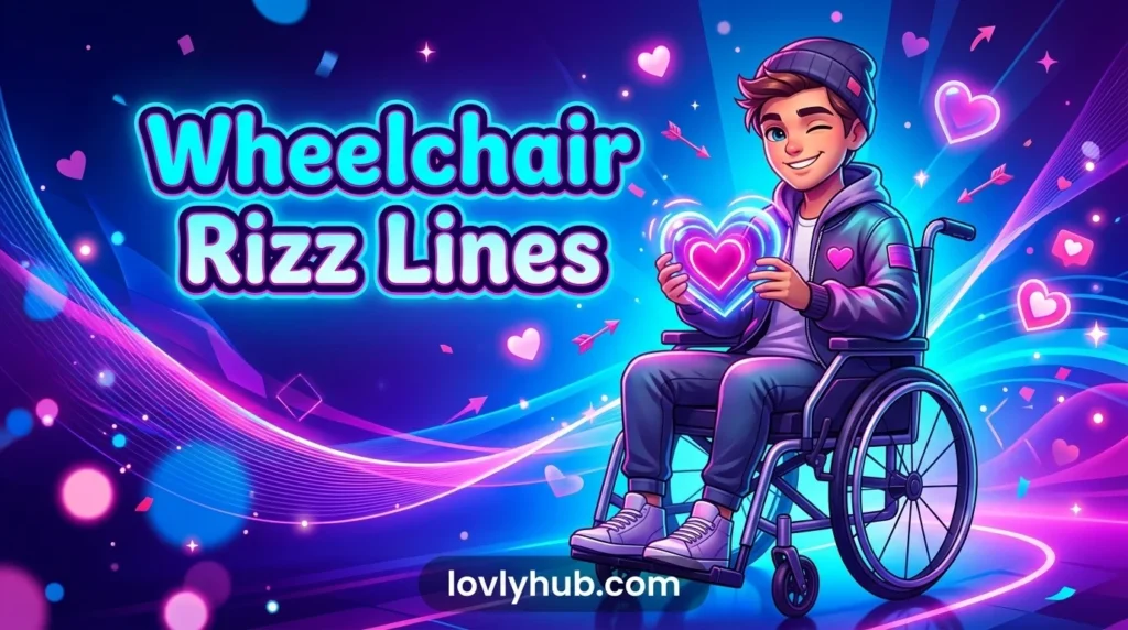 Wheelchair Rizz Lines
