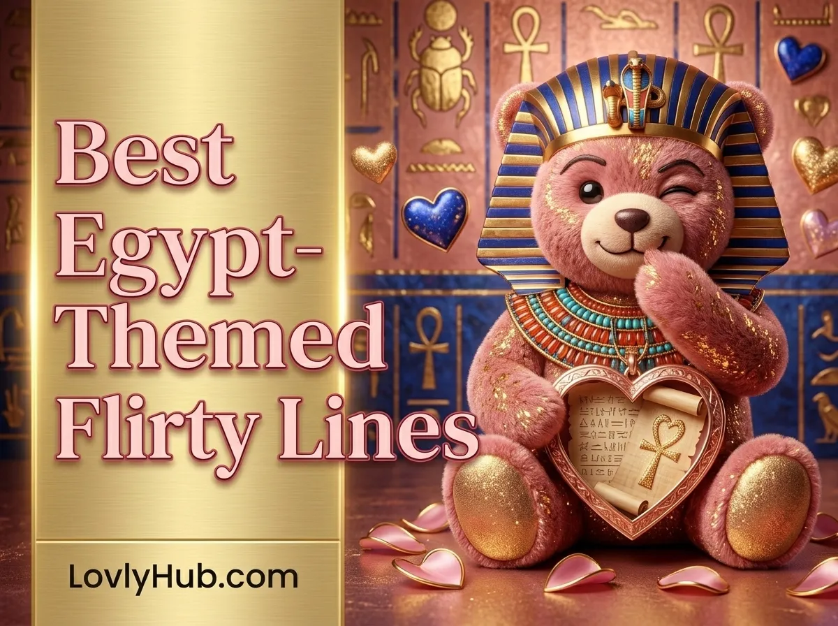 Best Egypt-Themed Flirty Lines