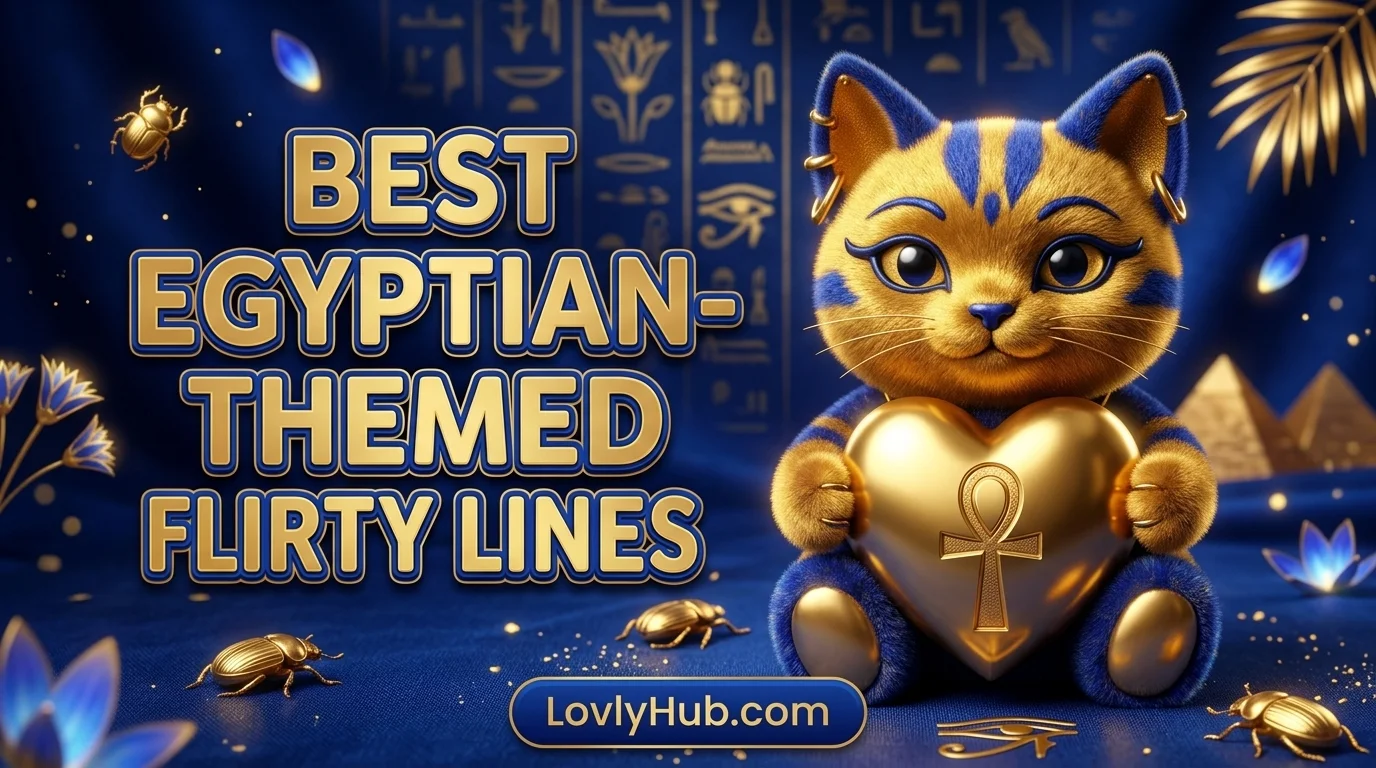 Best Egyptian-Themed Flirty Lines