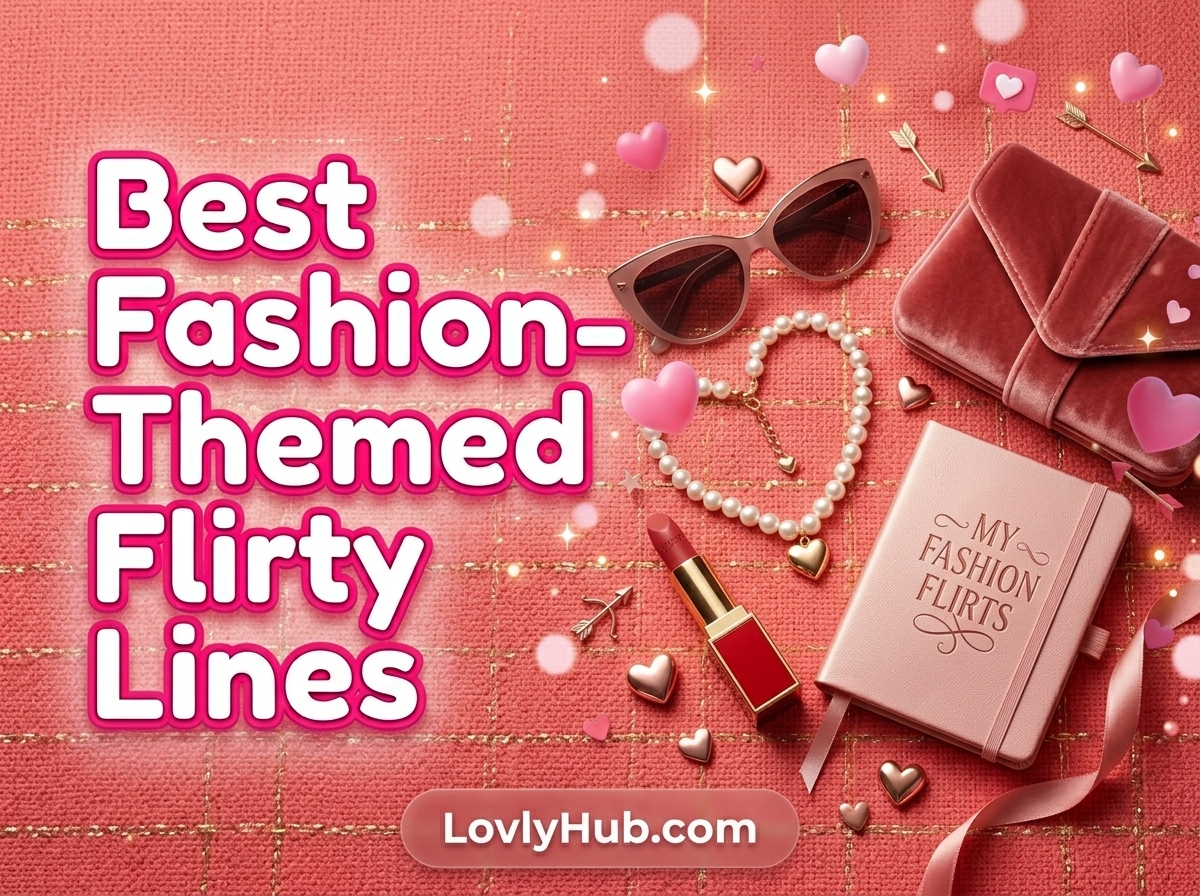 Best Fashion-Themed Flirty Lines
