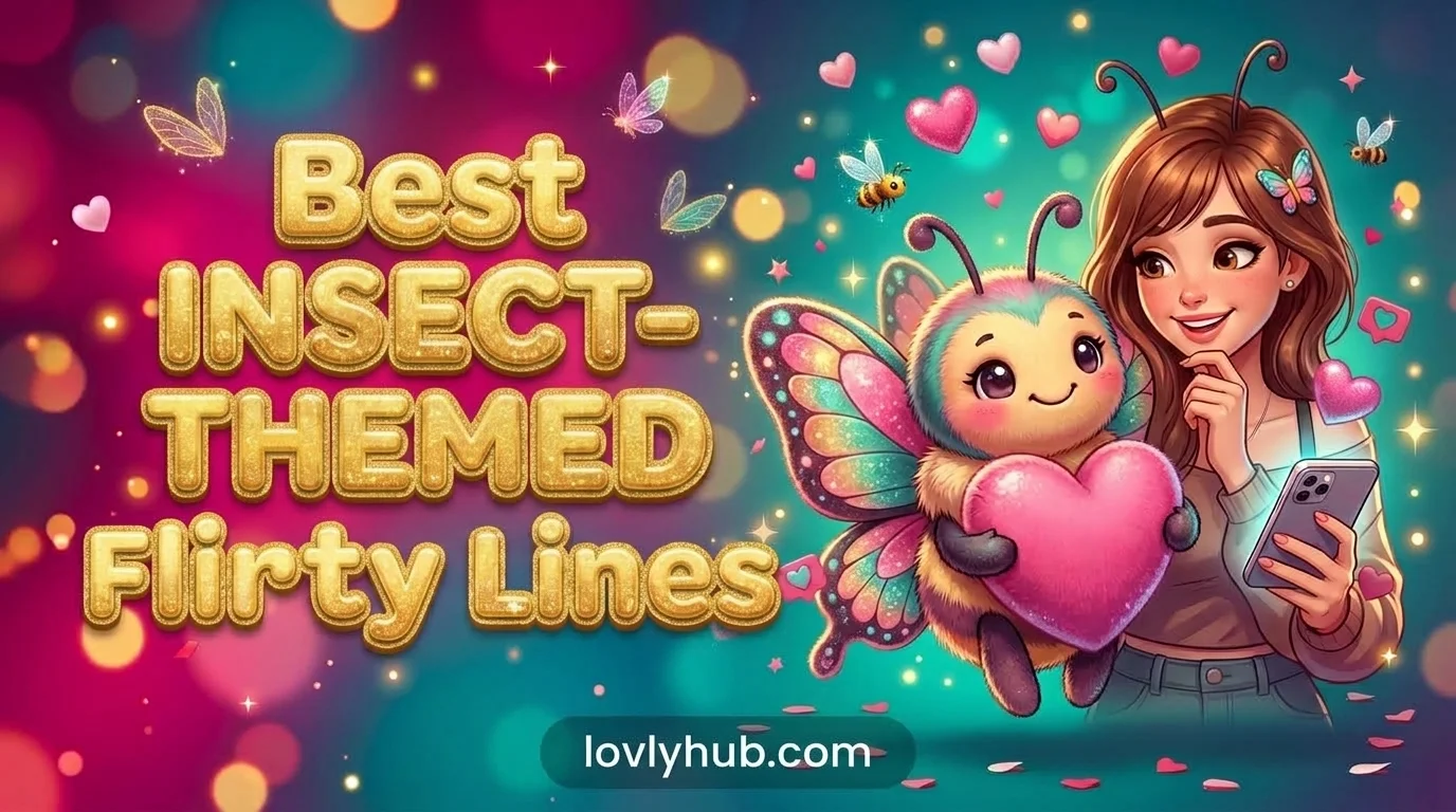 Best Insect-Themed Flirty Lines