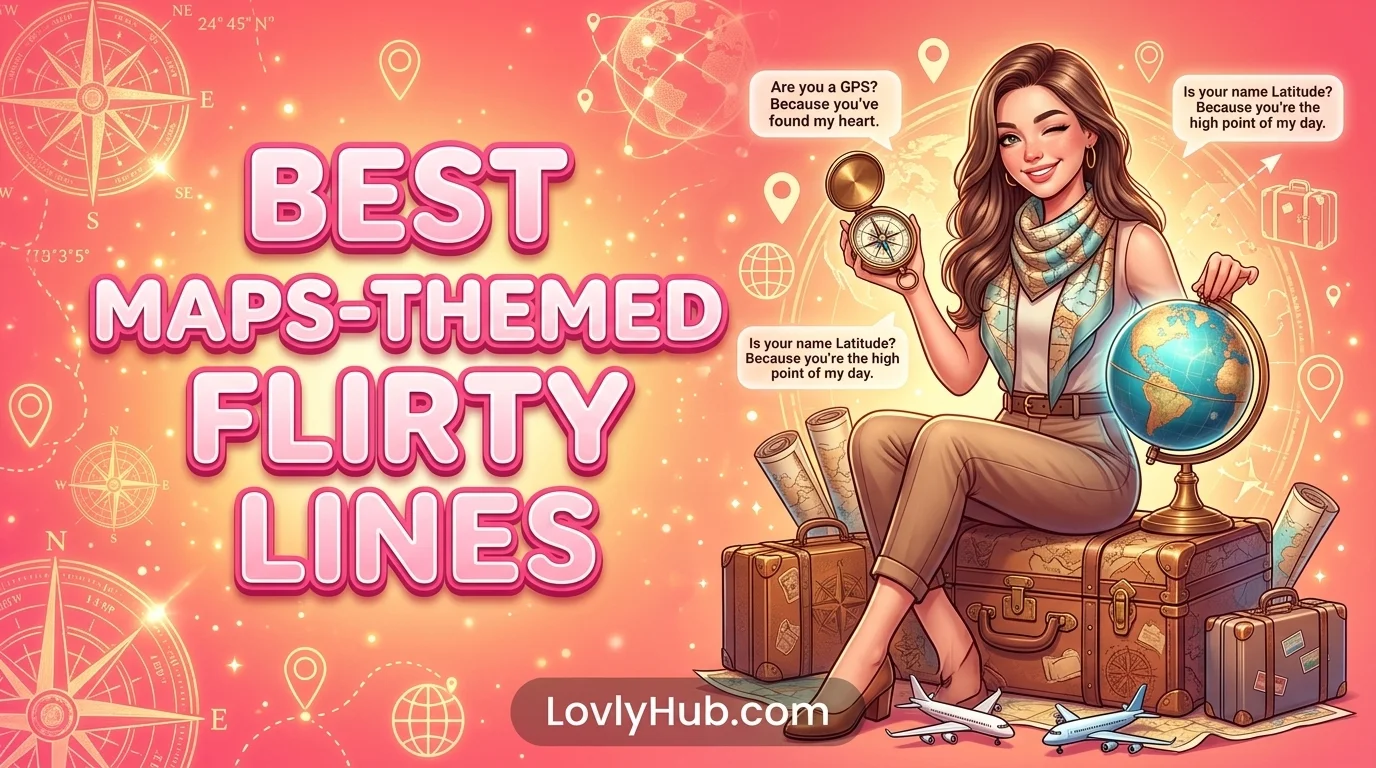 Best Maps-Themed Flirty Lines