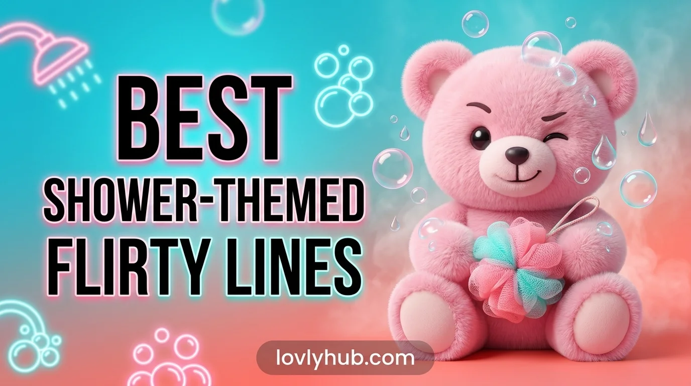 Best Shower-Themed Flirty Lines