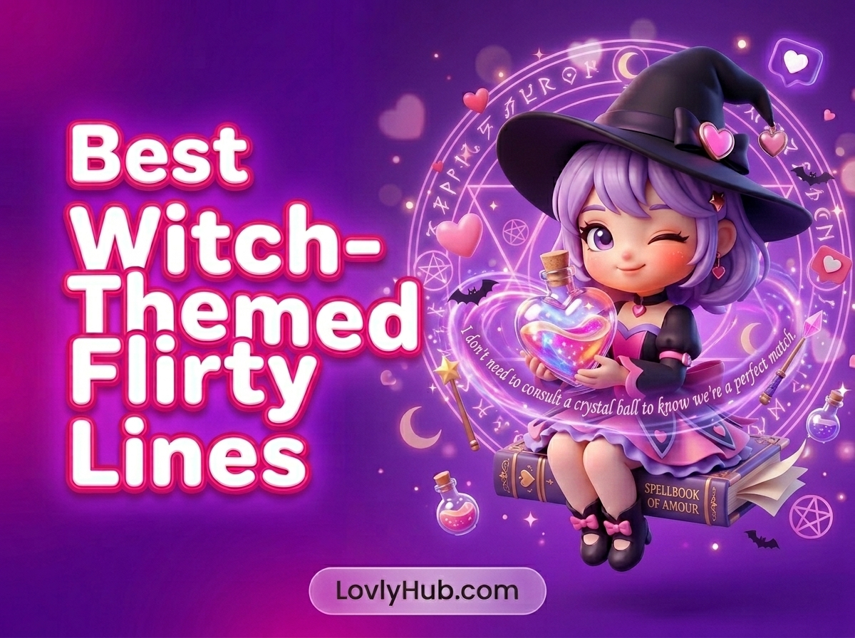 Best Witch-Themed Flirty Lines
