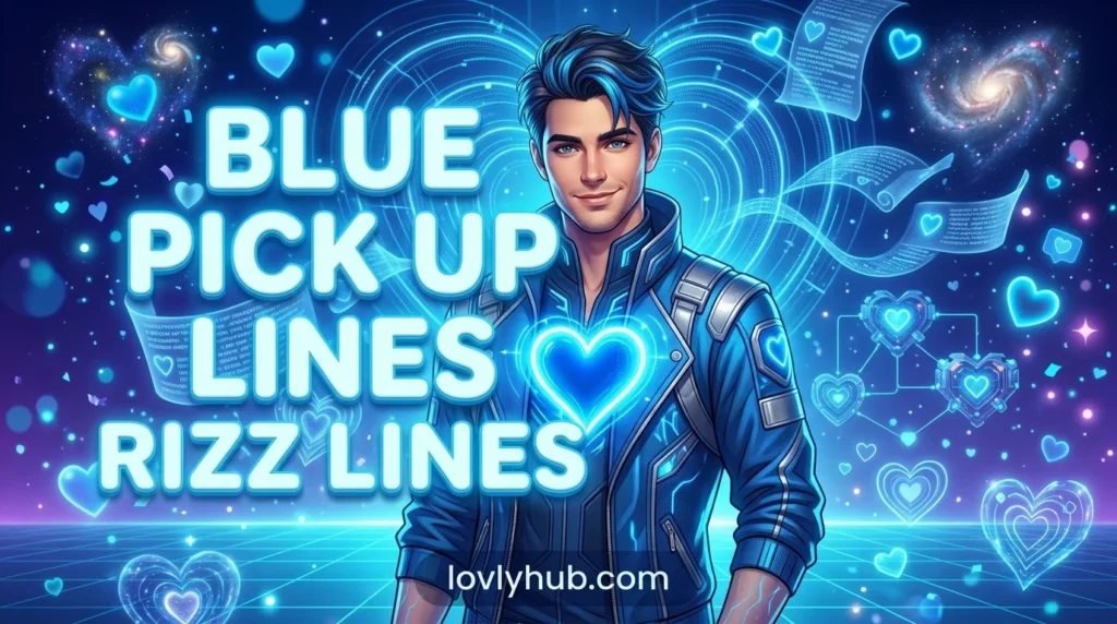 Blue Pick Up Lines Rizz Lines
